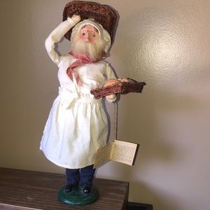 Byers’ Choice - Cries of London-The Carolers - Peddling Bread - signed Dated 92